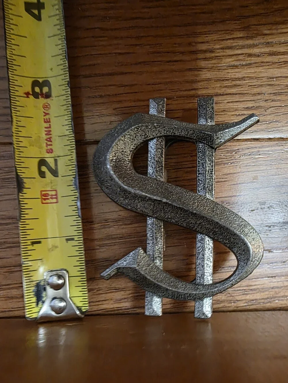 Vintage Dollar Sign Metal Belt Buckle Monster Belt Buckles Chicago